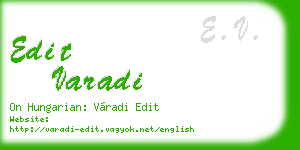edit varadi business card