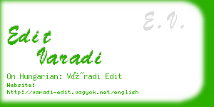 edit varadi business card